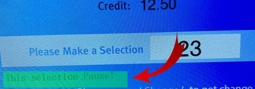 selection errors - paused